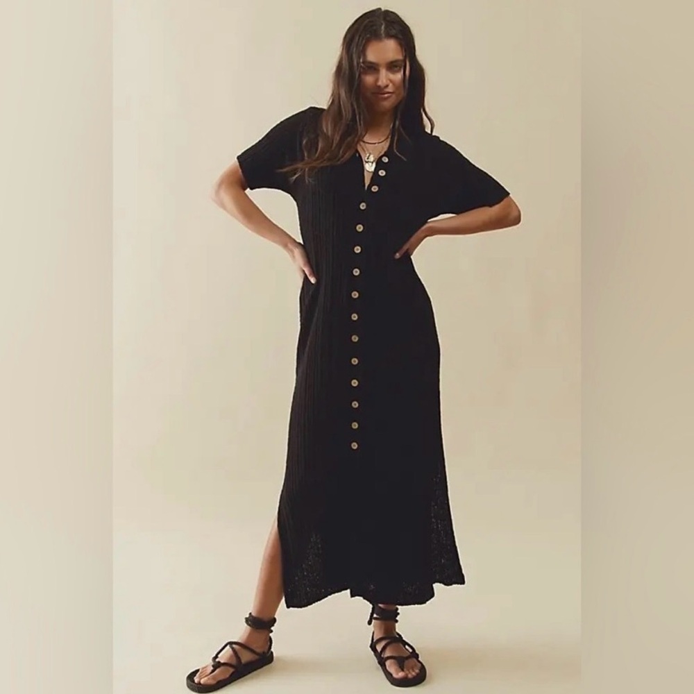 Riding waves midi sweater free people dress